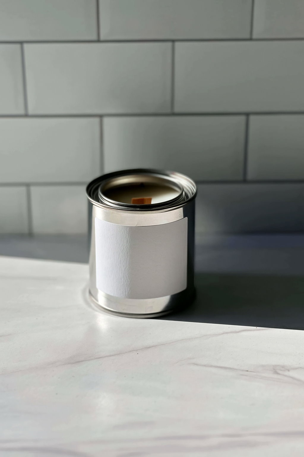 7oz Coconut Soy Paint Can Candle .