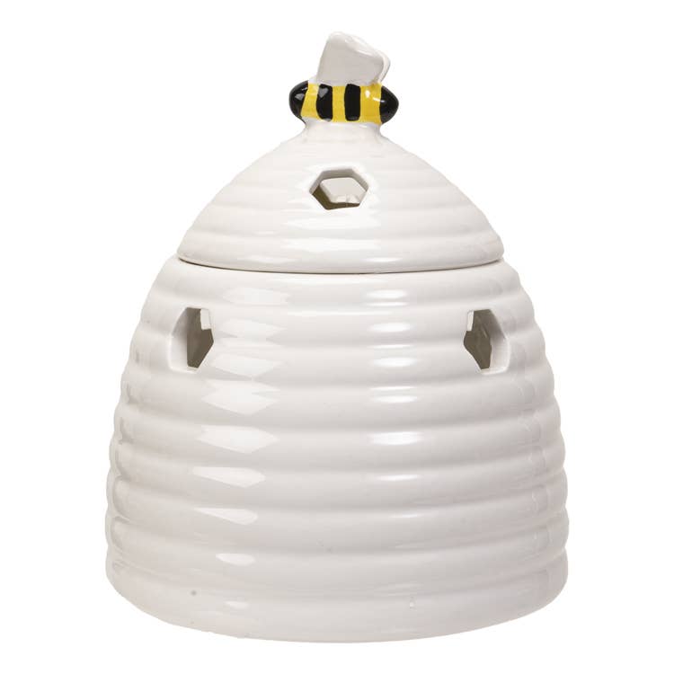 White Beehive Oil Burner