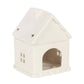 White Christmas Gingerbread House Tealight Wax Warmer