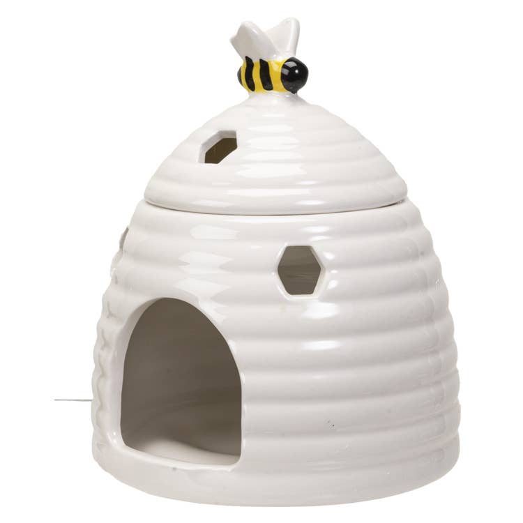 White Beehive Oil Burner