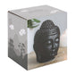 Black Buddha Head Oil Burner and Wax Warmer