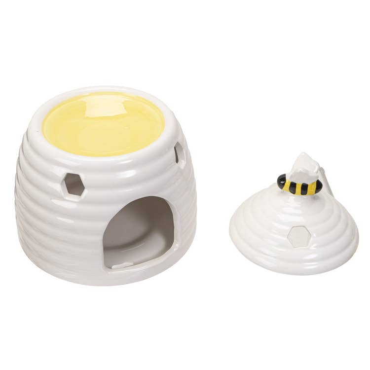 White Beehive Oil Burner