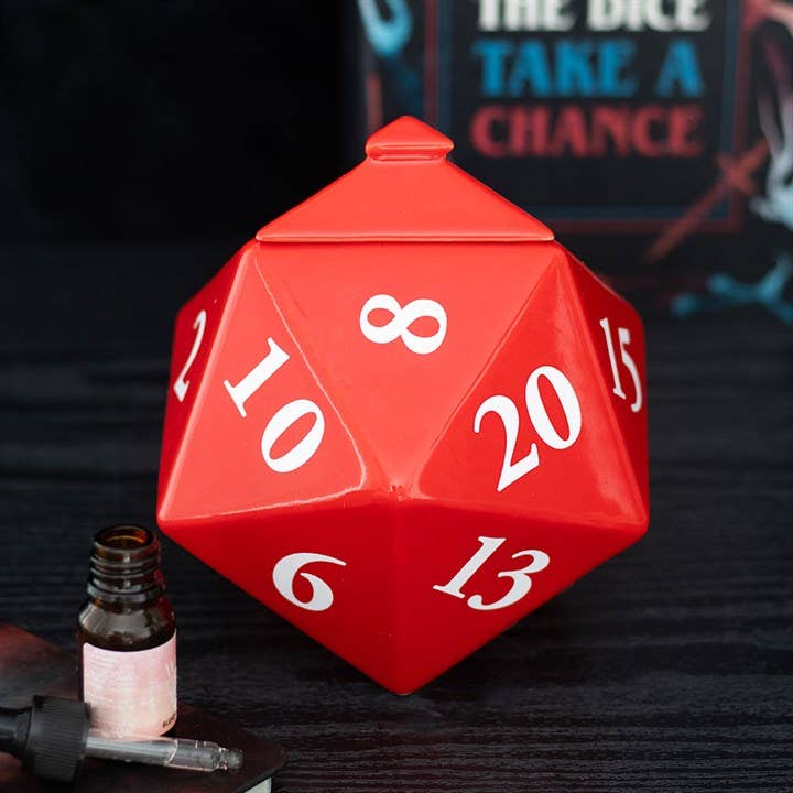 D20 Gaming Dice Shaped Oil Burner/Wax Warmer
