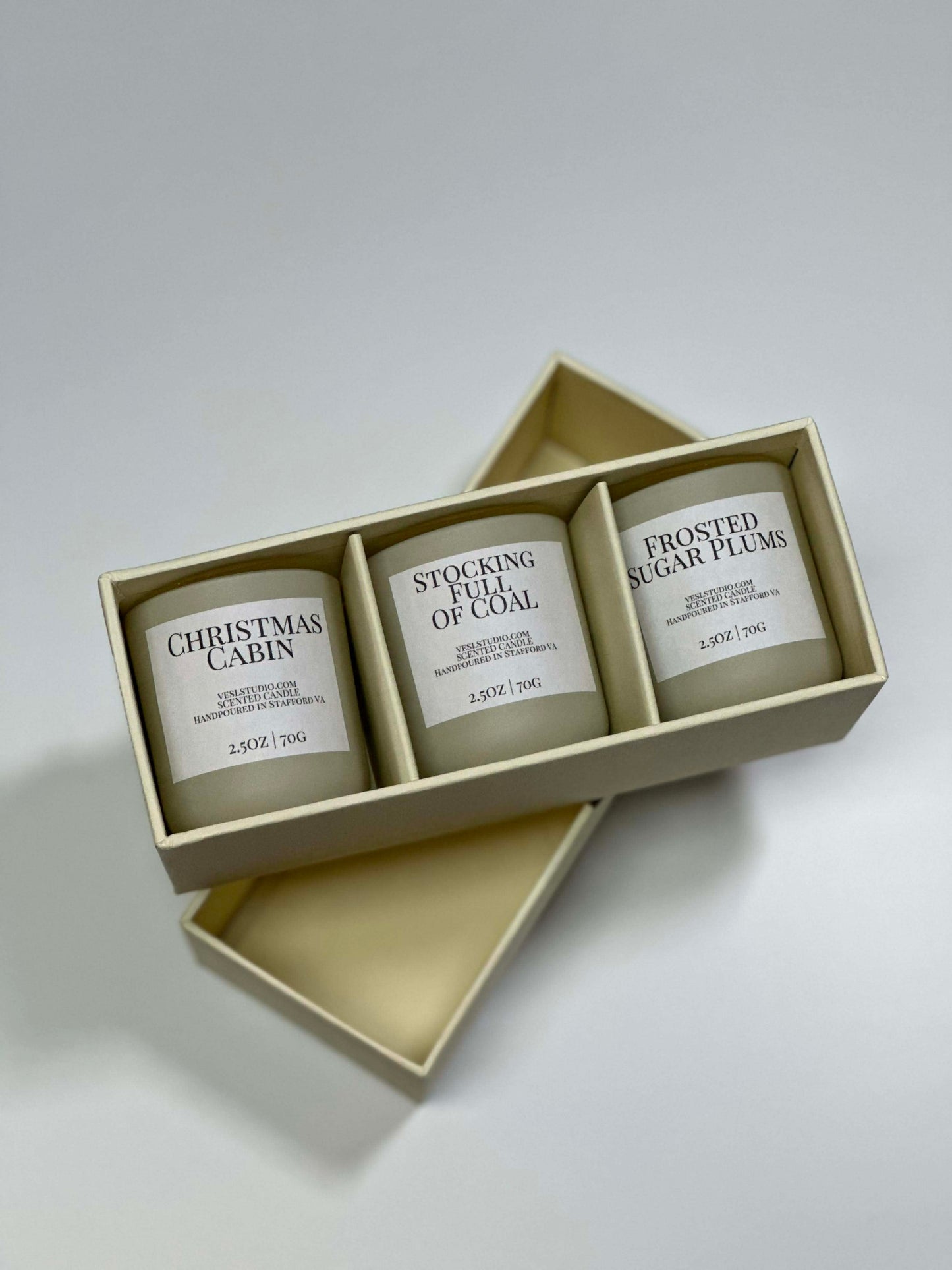 Christmas Mini Candle Gift Box Set