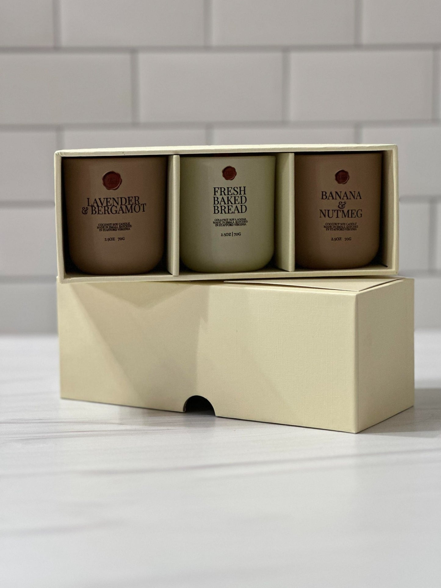 Christmas Mini Candle Gift Box Set