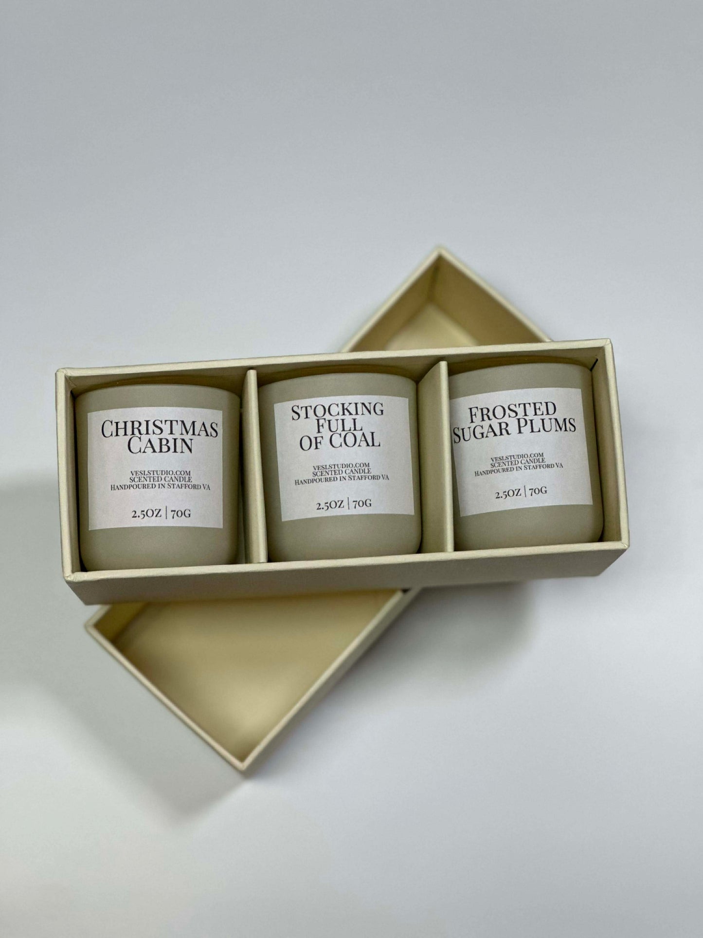 Christmas Mini Candle Gift Box Set