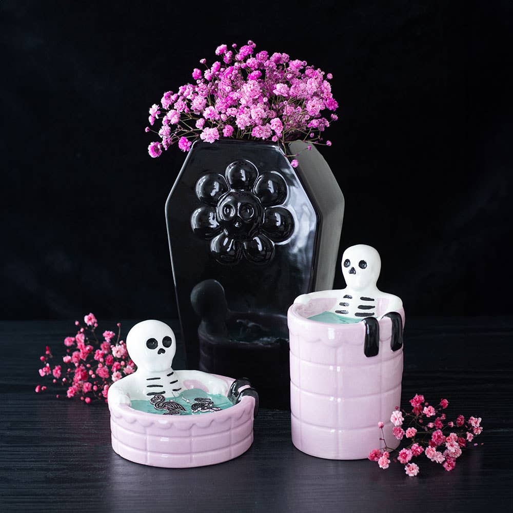Dead Cool Summer Skeleton Tealight Wax Warmer