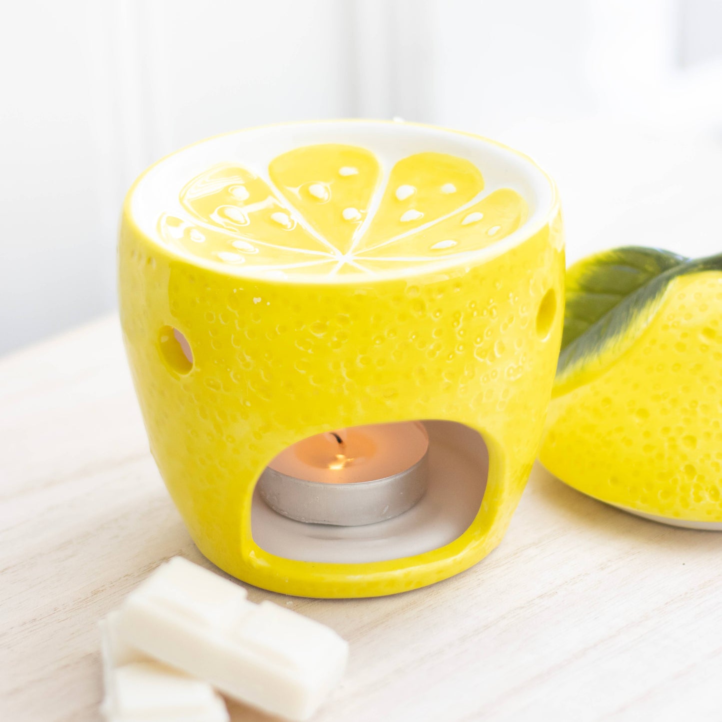 Yellow Lemon Tealight Wax Warmer