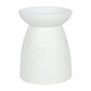 White Ceramic Constellation Tealight Wax Warmer