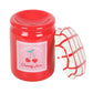 Cherry Jam Jar Tealight Wax Warmer