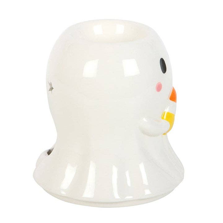 Candy Corn Ghost Halloween Oil Burner and Wax Warmer