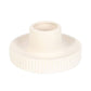 Cream Ribbed Smudge Bowl