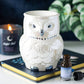 Iridescent Owl Tealight Wax Warmer
