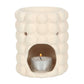 Cream Speckle Bubble Tealight Wax Warmer