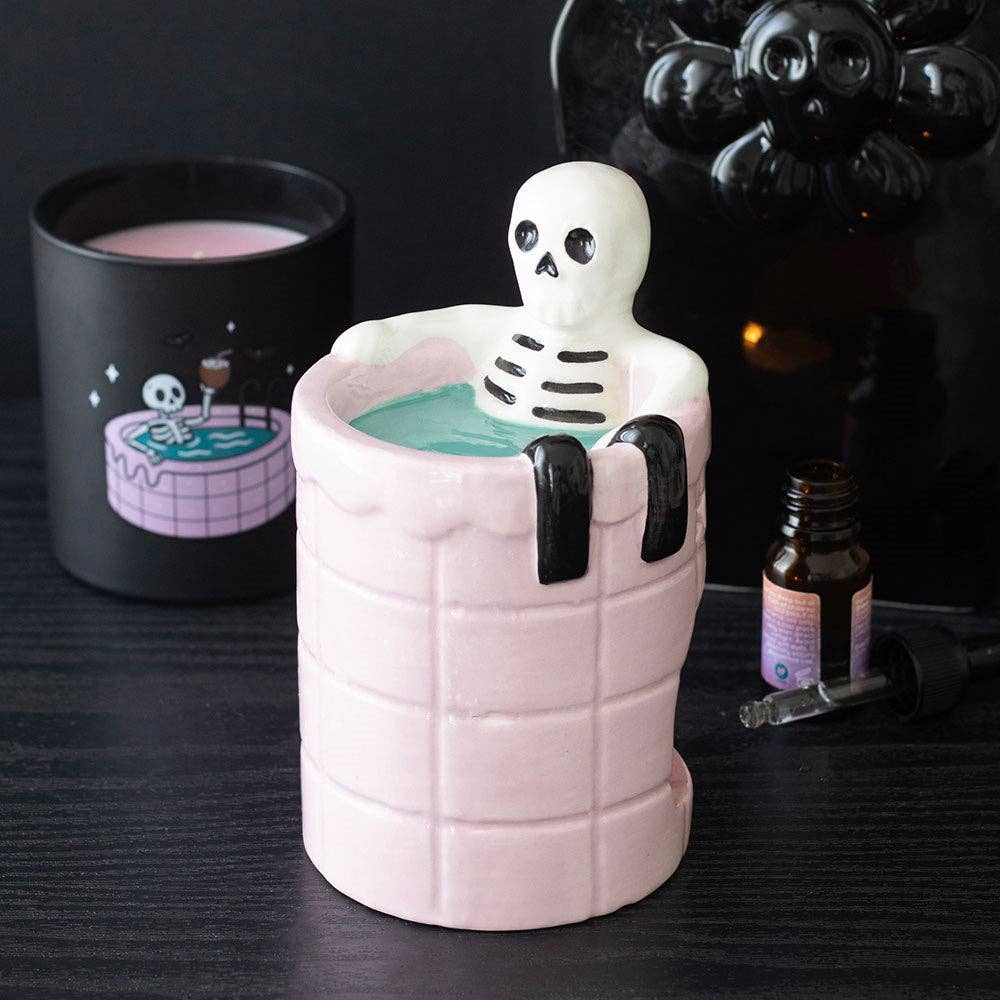 Dead Cool Summer Skeleton Tealight Wax Warmer