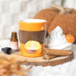 Fall Pumpkin Spice Latte Lidded Oil Burner and Wax Warmer