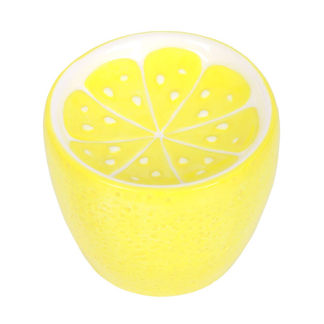 Yellow Lemon Tealight Wax Warmer