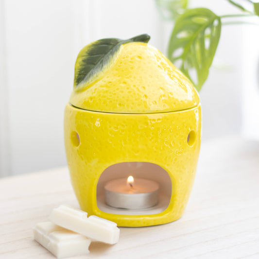 Yellow Lemon Tealight Wax Warmer