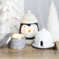 Winter Penguin Oil Burner