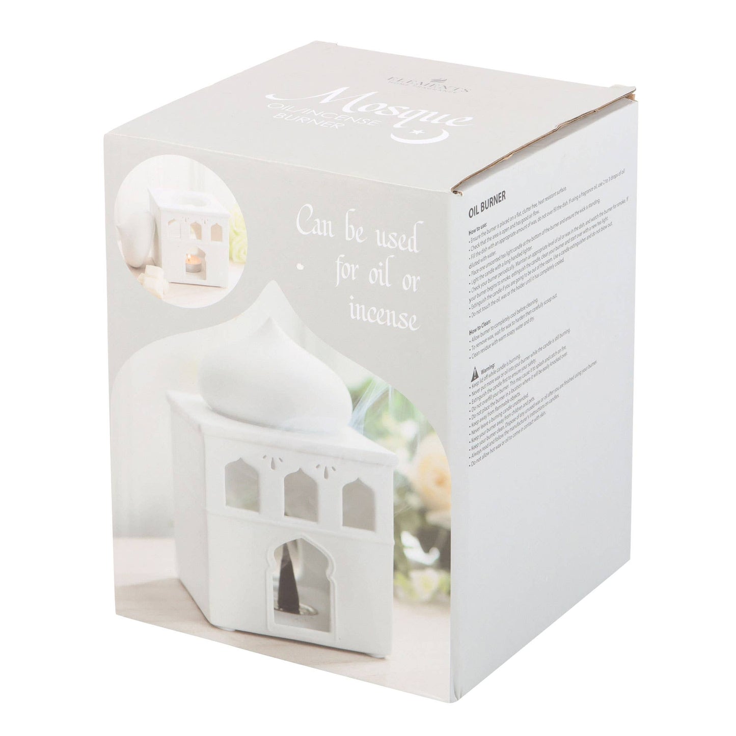 Mosque Oil Burner and Incense Cone Holder