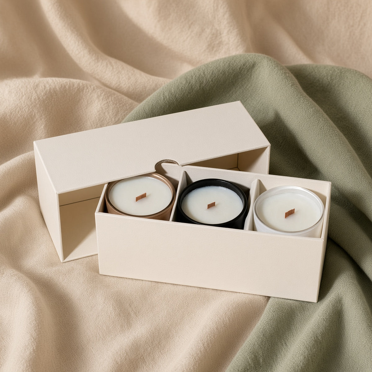 Mini Candle Trio Gift Set | Three 2.5 oz Coconut Soy Candles